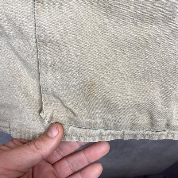 Vintage ORVIS Otter Creek Collection Safari Vest Men Large Tan  Fishing 1980-90s - Picture 6 of 12